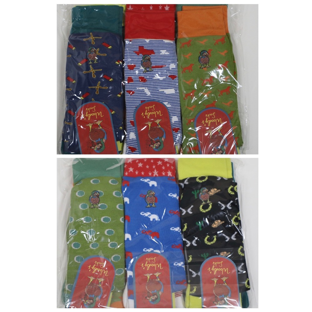 Woody's Men's 6 Pack of Socks